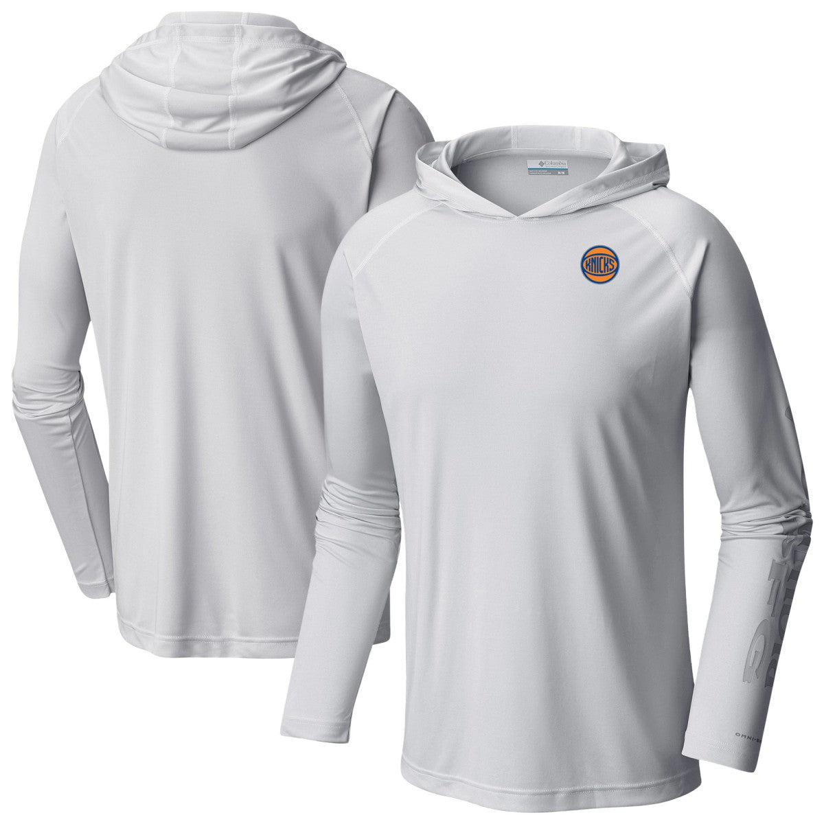 New York Knicks PFG Super Terminal Tackle Hoodie - White | Columbia cheap