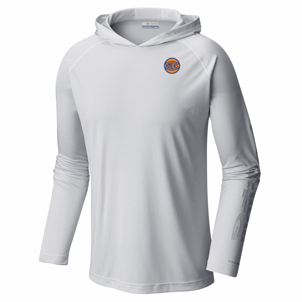 New York Knicks PFG Super Terminal Tackle Hoodie - White | Columbia cheap