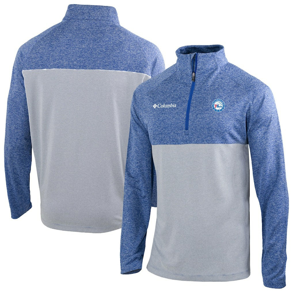 Philadelphia 76ers Omni-Wick Rockin' It Quarter-Zip Top - Blue | Columbia shop