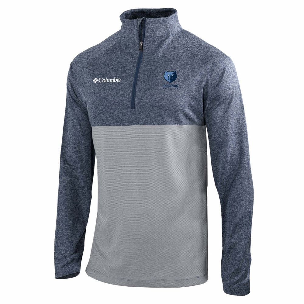 Memphis Grizzlies Omni-Wick Rockin' It Quarter-Zip Top - Navy | Columbia online