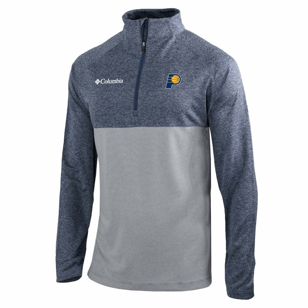 Indiana Pacers Omni-Wick Rockin' It Quarter-Zip Top - Navy | Columbia for sale