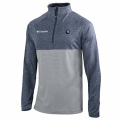 Minnesota Timberwolves Omni-Wick Rockin' It Quarter-Zip Top - Navy | Columbia on sale