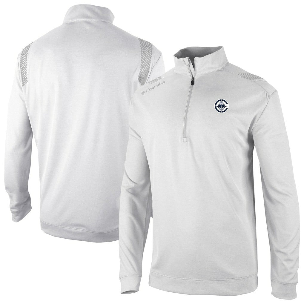LA Clippers Oakland Downs Omni-Wick Quarter-Zip Top - White | Columbia online