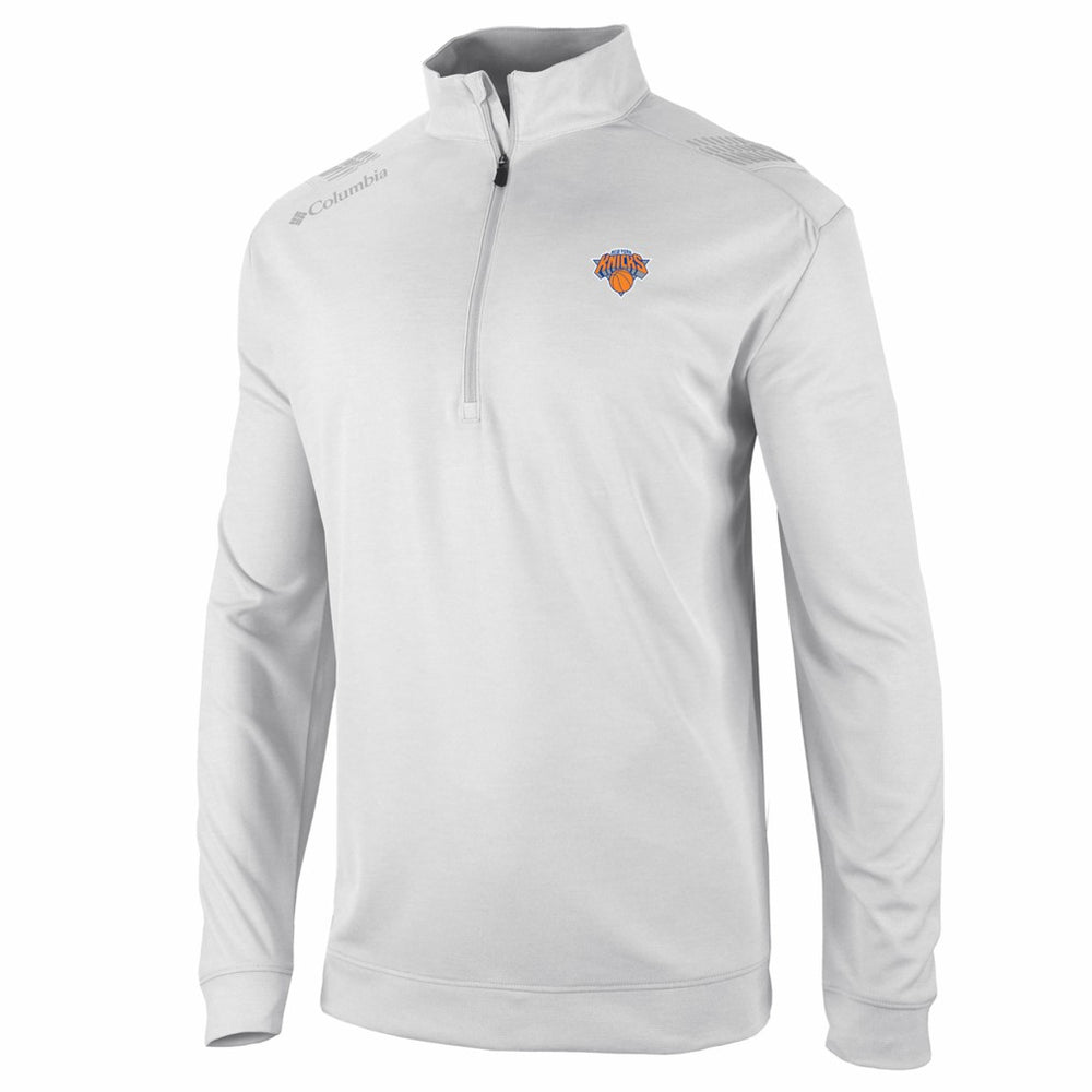 New York Knicks Oakland Downs Omni-Wick Quarter-Zip Top - White | Columbia cheap