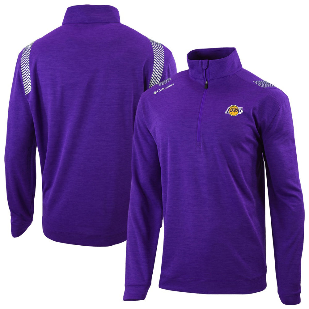 Los Angeles Lakers Oakland Downs Omni-Wick Quarter-Zip Top - Purple | Columbia outlet