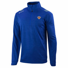 New York Knicks Oakland Downs Omni-Wick Quarter-Zip Top - Blue | Columbia sale