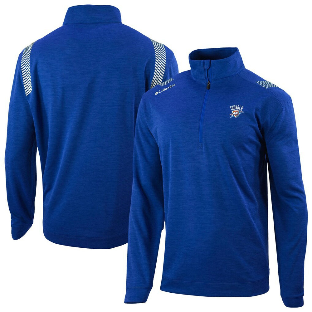 Oklahoma City Thunder Oakland Downs Omni-Wick Quarter-Zip Top - Blue | Columbia shop