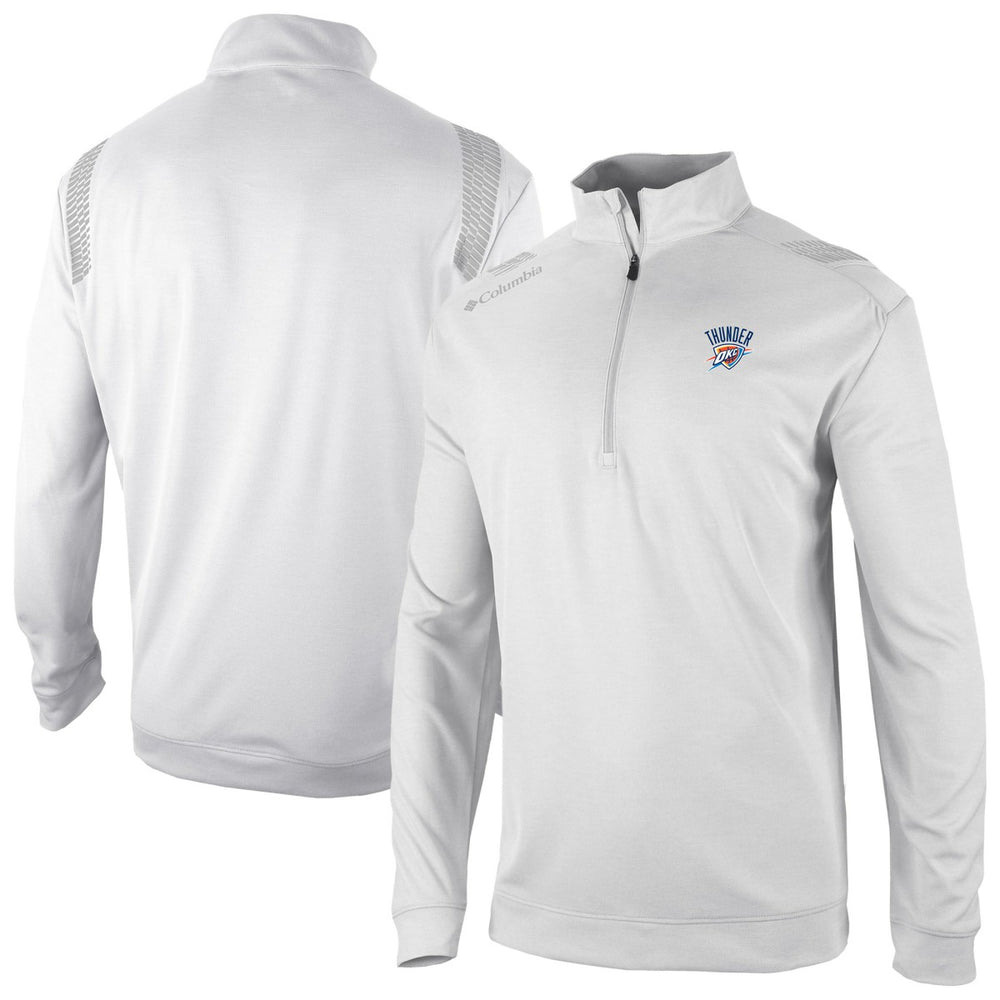Oklahoma City Thunder Oakland Downs Omni-Wick Quarter-Zip Top - White | Columbia shop