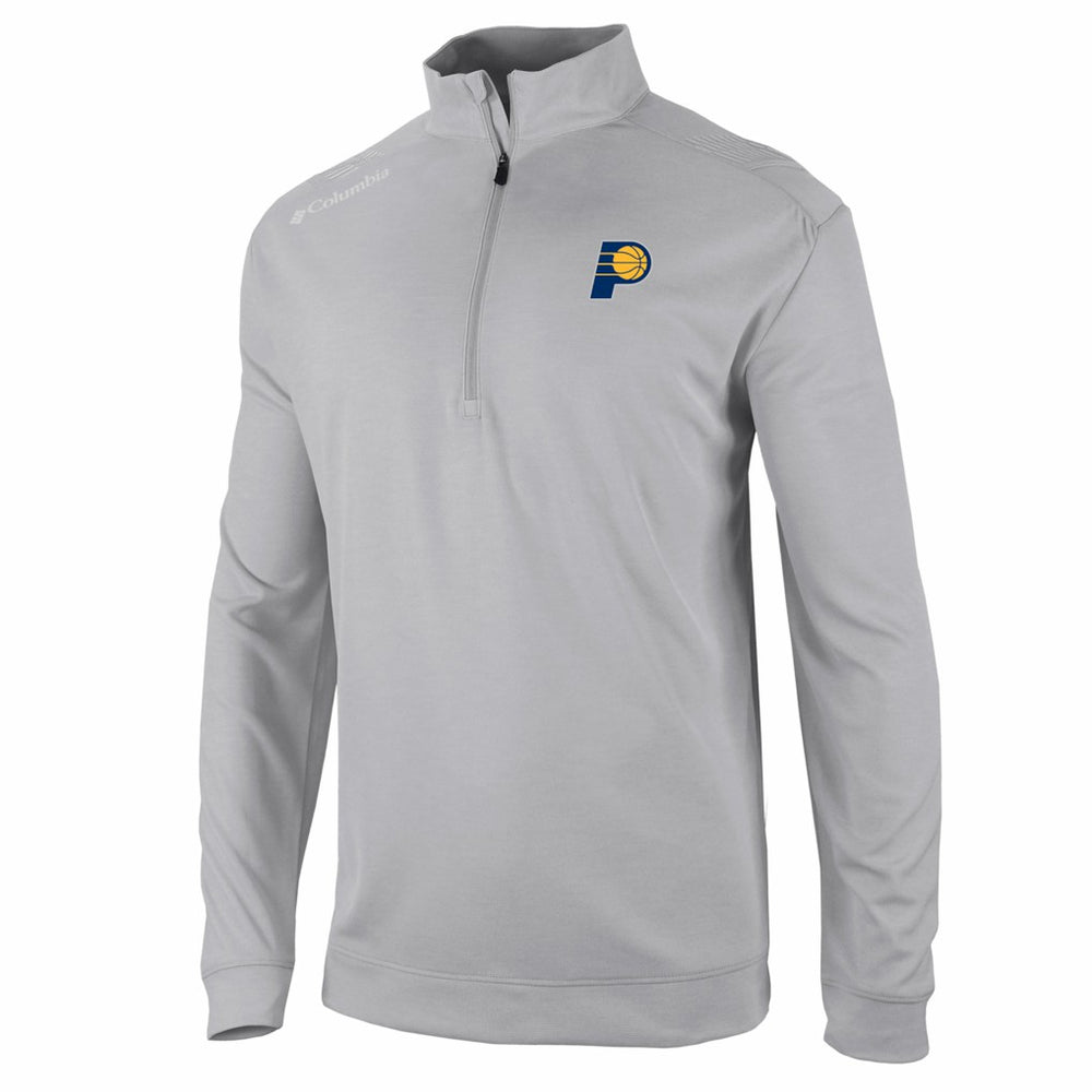 Indiana Pacers Oakland Downs Omni-Wick Quarter-Zip Top - Gray | Columbia cheap