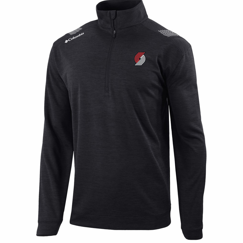 Portland Trail Blazers Oakland Downs Omni-Wick Quarter-Zip Top - Black | Columbia cheap