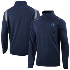 Minnesota Timberwolves Oakland Downs Omni-Wick Quarter-Zip Top - Navy | Columbia cheap