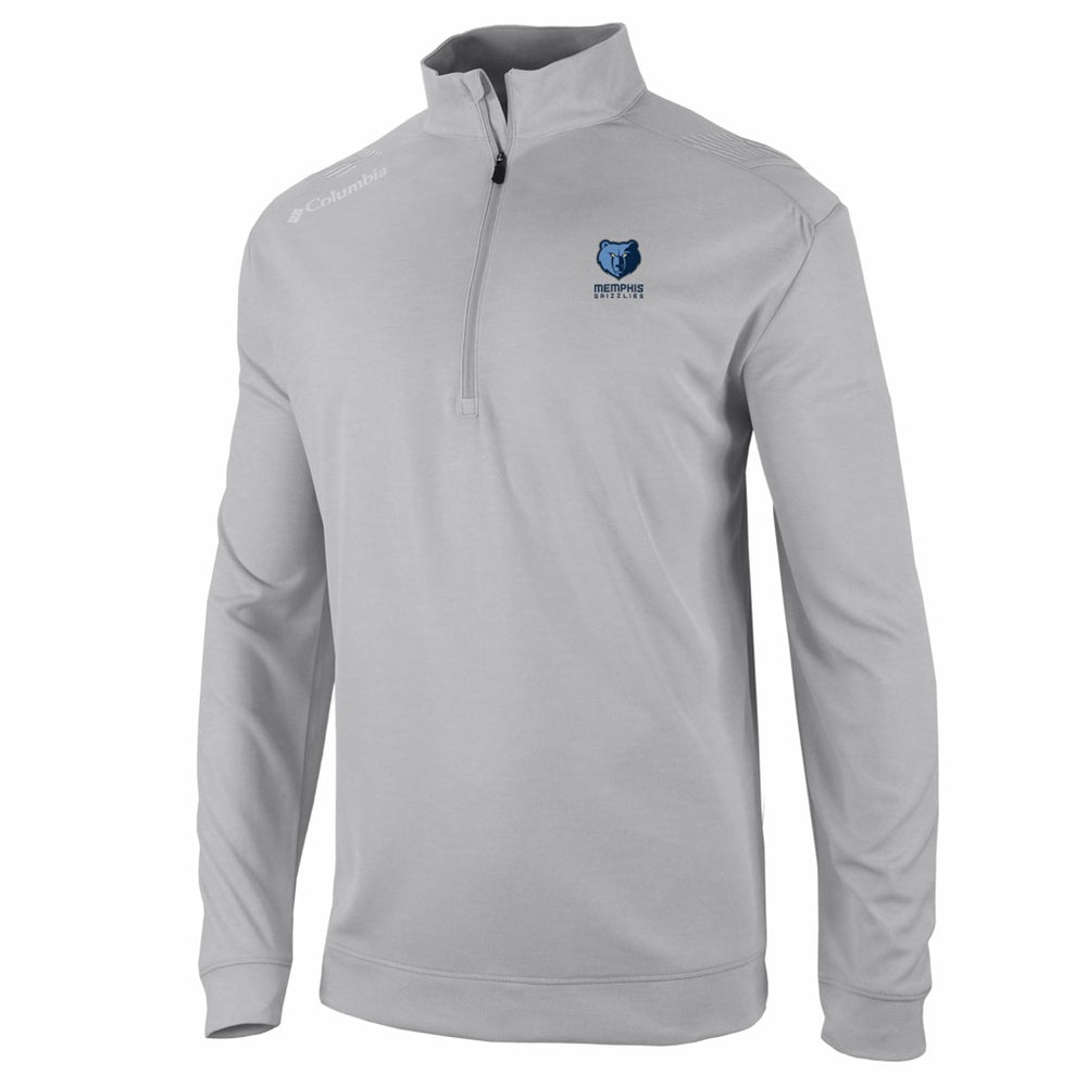 Memphis Grizzlies Oakland Downs Omni-Wick Quarter-Zip Top - Gray | Columbia shop