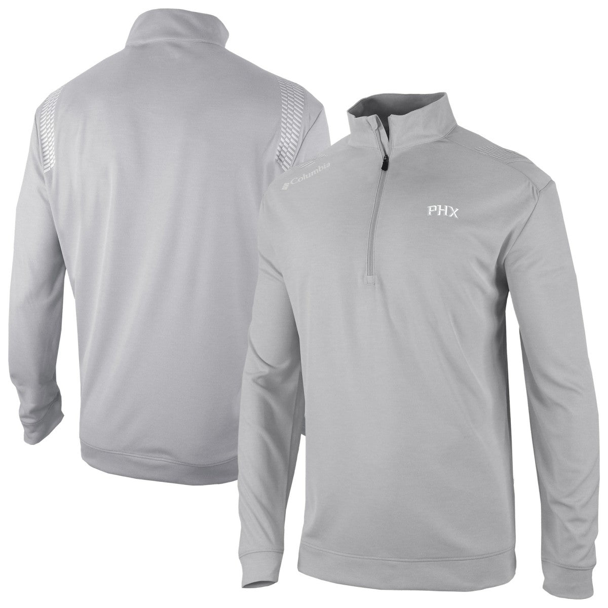 Phoenix Suns Oakland Downs Omni-Wick Quarter-Zip Top - Gray | Columbia outlet