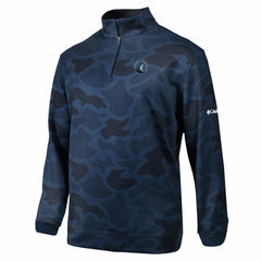 Minnesota Timberwolves Wickham Hills Omni-Wick Quarter-Zip Jacket - Navy | Columbia on sale