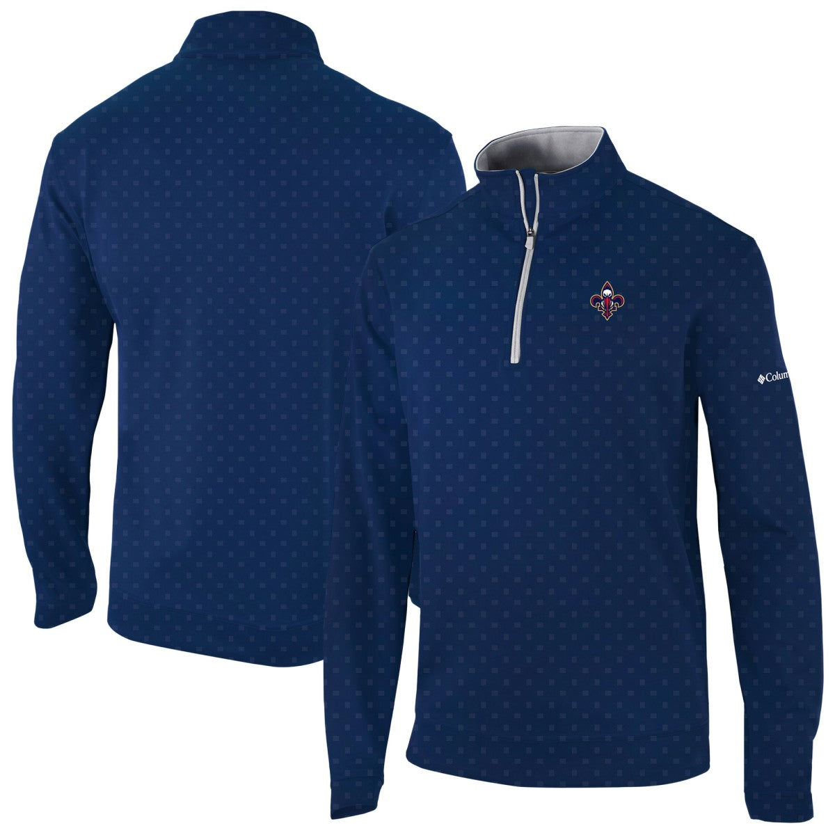 New Orleans Pelicans Wickham Hills Omni-Wick Quarter-Zip Jacket - Navy | Columbia outlet