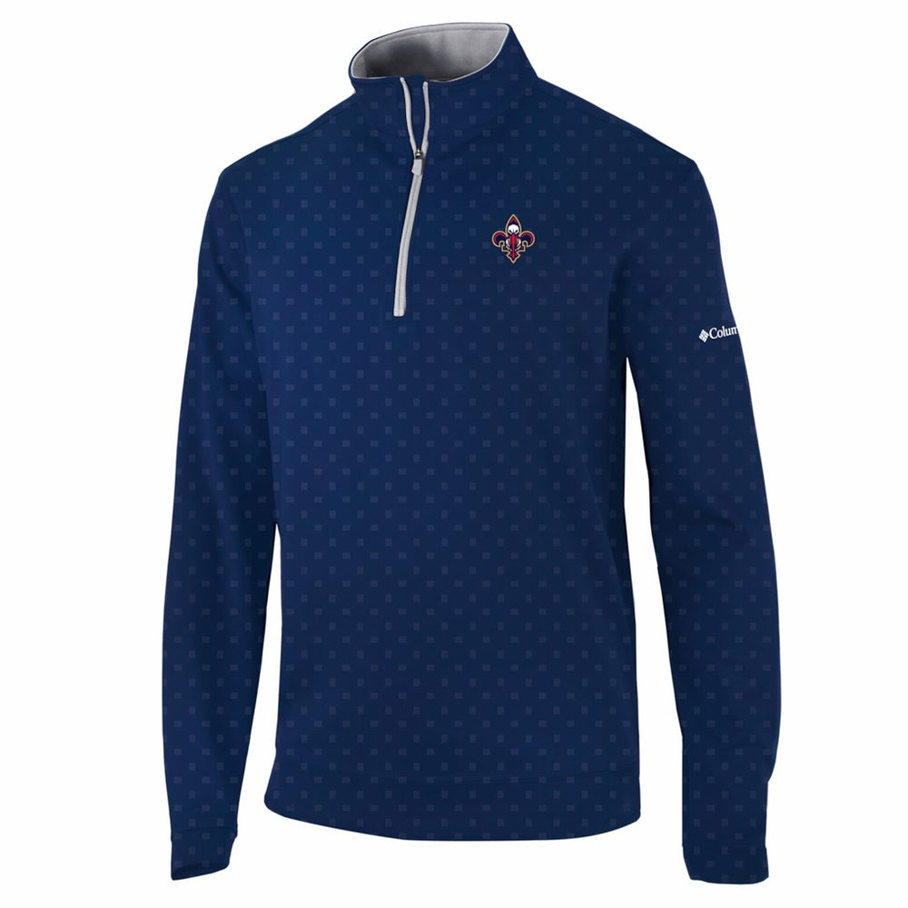 New Orleans Pelicans Wickham Hills Omni-Wick Quarter-Zip Jacket - Navy | Columbia outlet