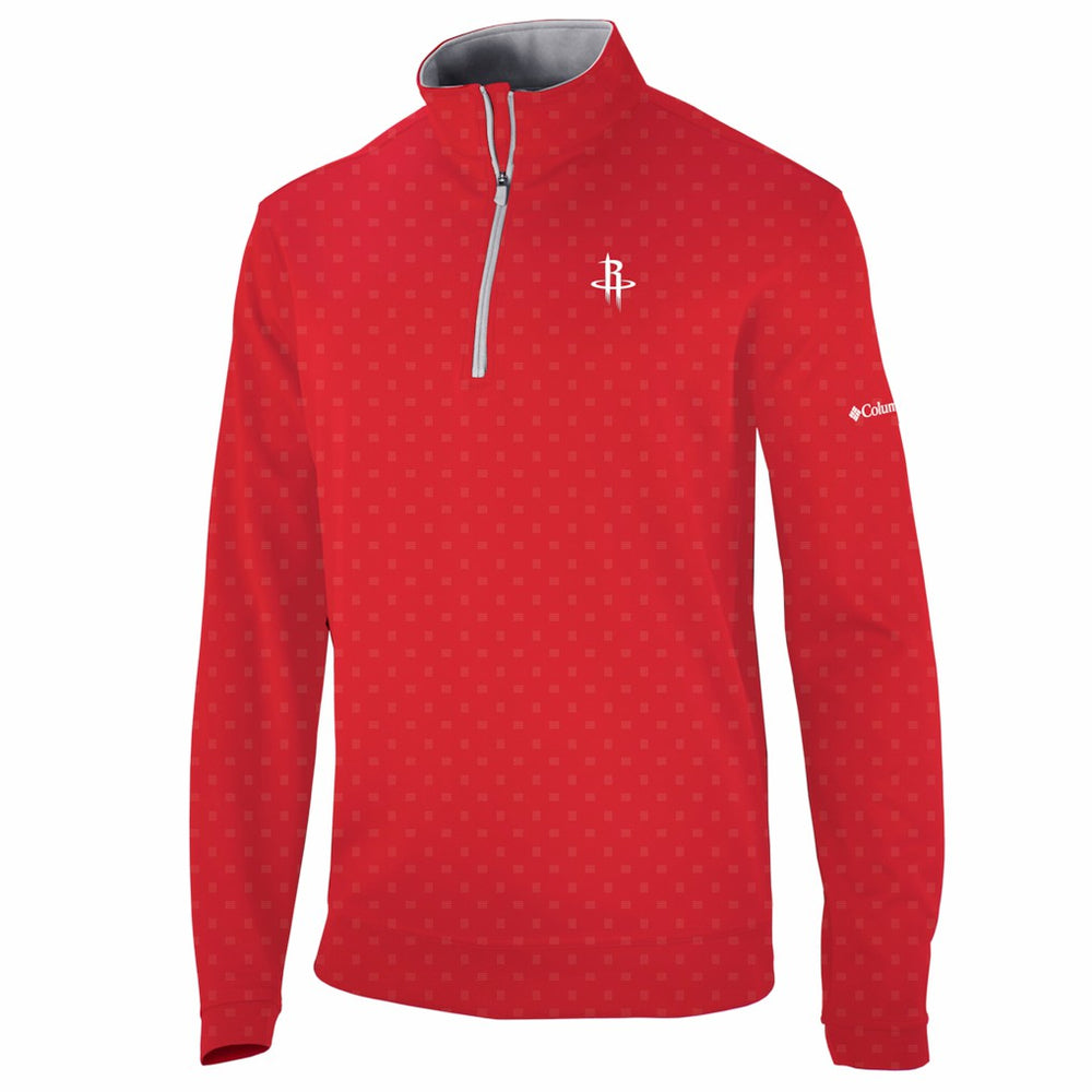 Houston Rockets Wickham Hills Omni-Wick Quarter-Zip Jacket sale - Red | Columbia sale