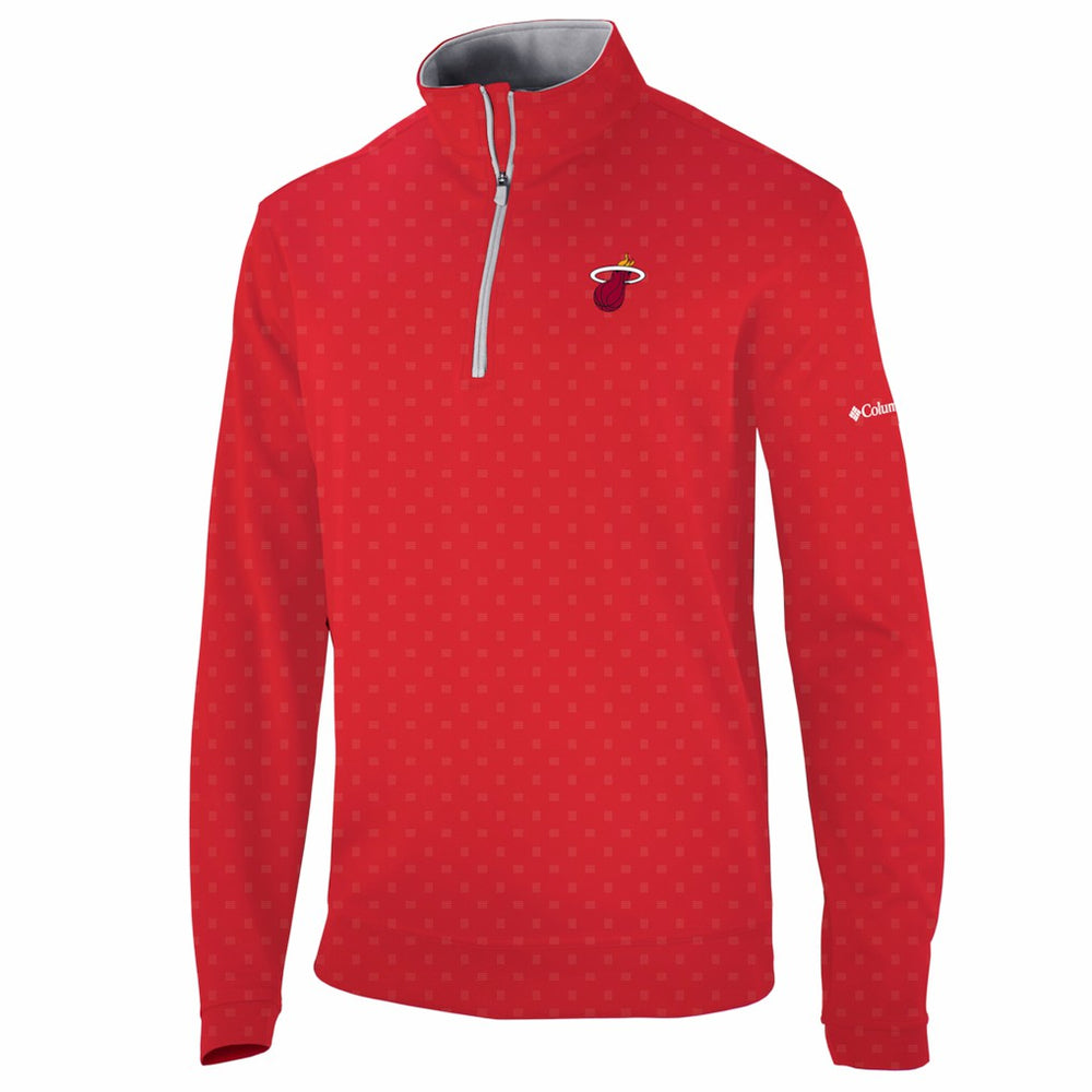 Miami Heat Wickham Hills Omni-Wick Quarter-Zip Jacket - Red | Columbia outlet