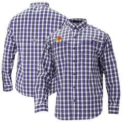 Phoenix Suns Super Tamiami Omni-Shade Long Sleeve Button-Down Shirt - Purple | Columbia sale