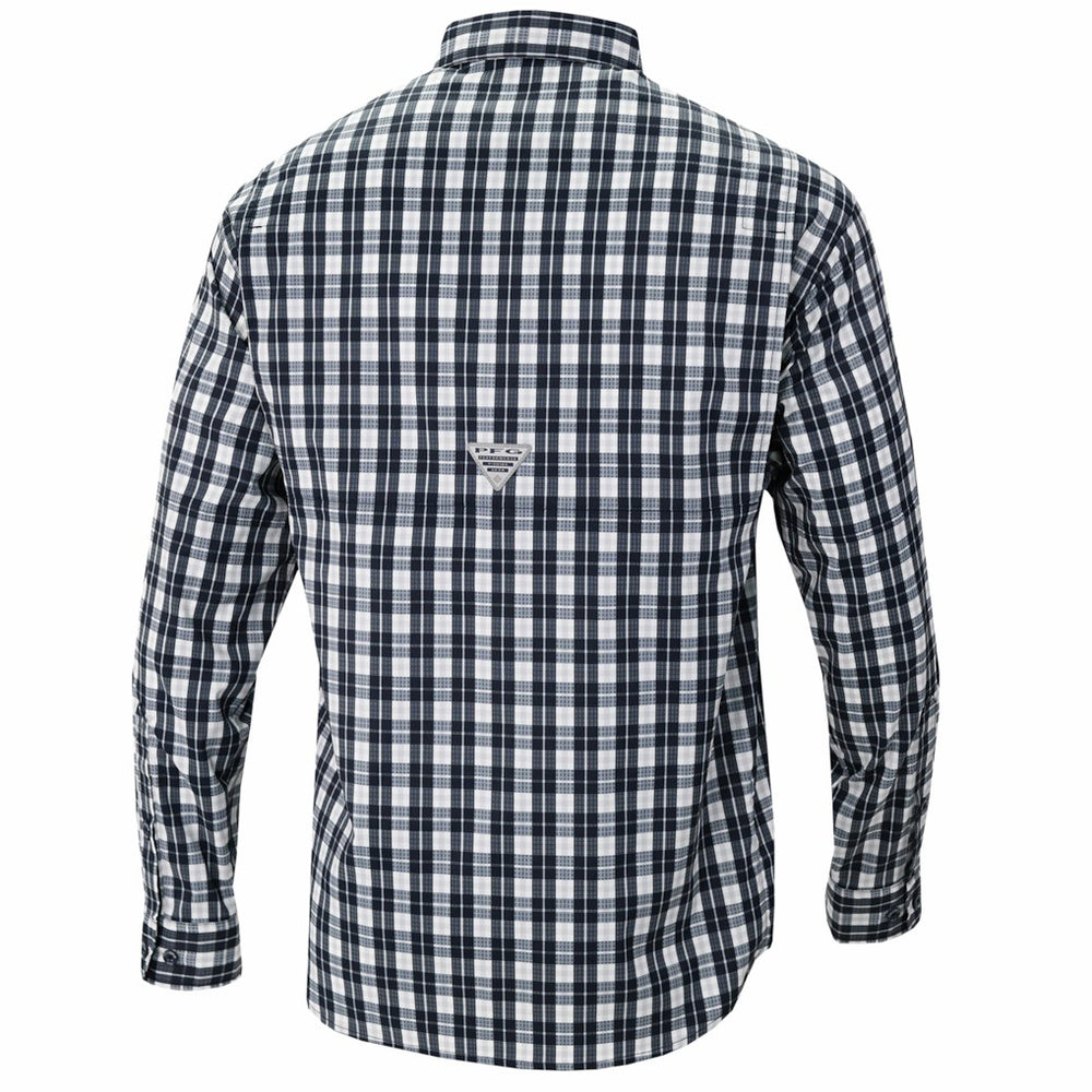 Indiana Pacers Super Tamiami Omni-Shade Long Sleeve Button-Down Shirt - Navy | Columbia discount