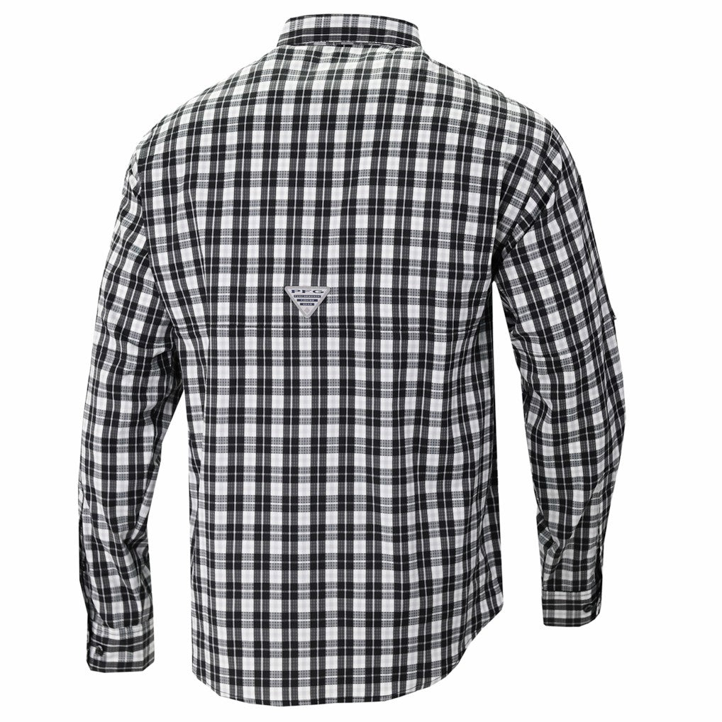 Utah Jazz Super Tamiami Omni-Shade Long Sleeve Button-Down Shirt - Black | Columbia sale
