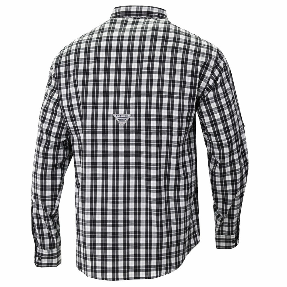 Utah Jazz Super Tamiami Omni-Shade Long Sleeve Button-Down Shirt - Black | Columbia sale