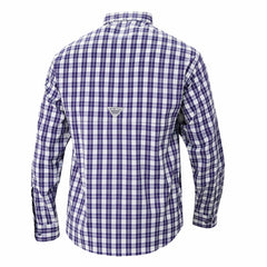 Los Angeles Lakers Super Tamiami Omni-Shade Long Sleeve Button-Down Shirt - Purple | Columbia outlet