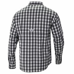 Memphis Grizzlies Super Tamiami Omni-Shade Long Sleeve Button-Down Shirt - Navy | Columbia on sale