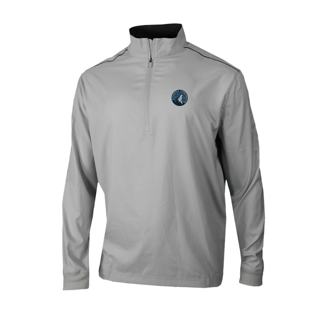 Minnesota Timberwolves Omni-Wick Bogey's Paradise Quarter-Zip Top - Gray | Columbia discount
