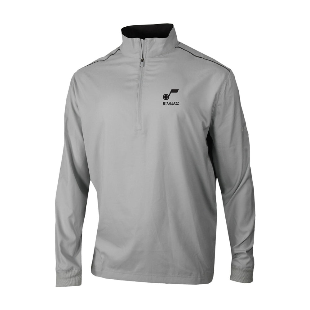 Utah Jazz Omni-Wick Bogey's Paradise Quarter-Zip Top - Gray | Columbia sale