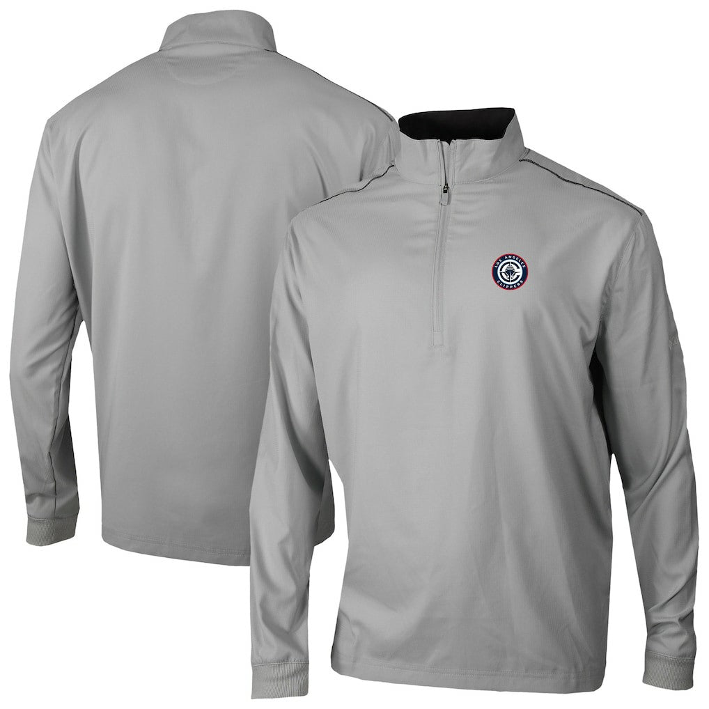 LA Clippers Omni-Wick Bogey's Paradise Quarter-Zip Top - Gray | Columbia sale
