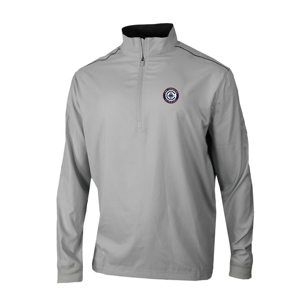 LA Clippers Omni-Wick Bogey's Paradise Quarter-Zip Top - Gray | Columbia sale