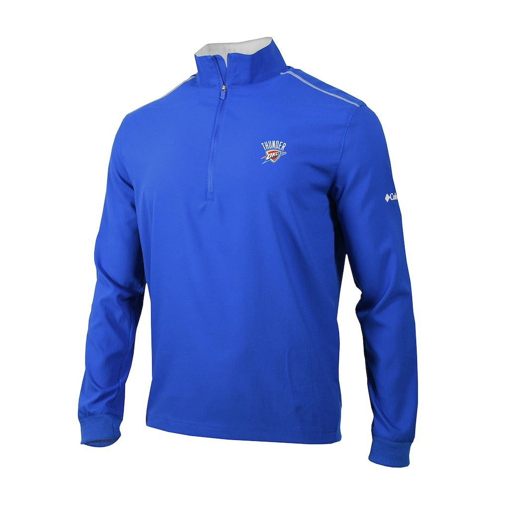 Oklahoma City Thunder Omni-Wick Bogey's Paradise Quarter-Zip Top - Blue | Columbia cheap
