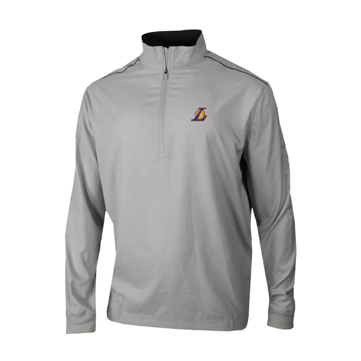 Los Angeles Lakers Omni-Wick Bogey's Paradise Quarter-Zip Top - Gray | Columbia cheap