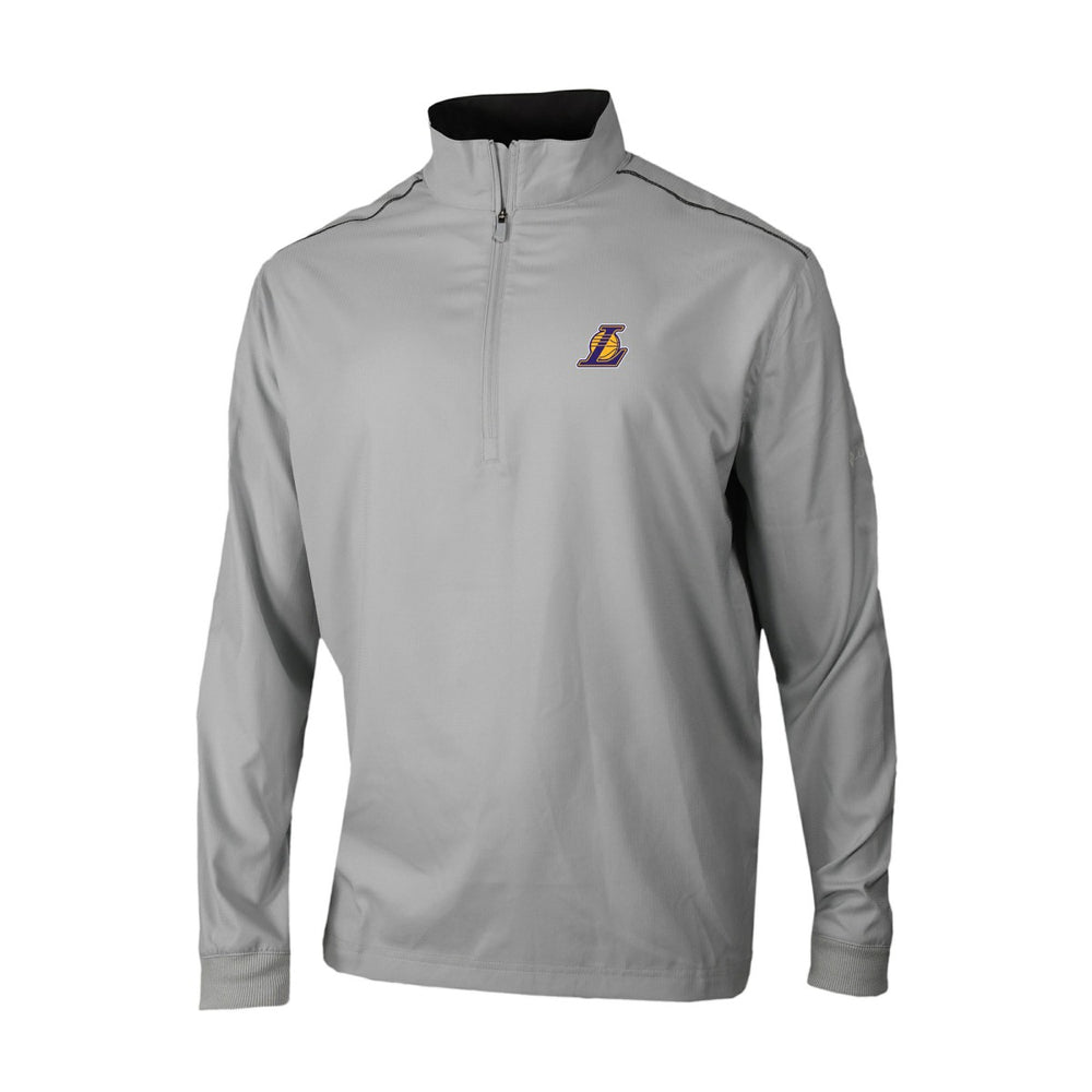 Los Angeles Lakers Omni-Wick Bogey's Paradise Quarter-Zip Top - Gray | Columbia cheap