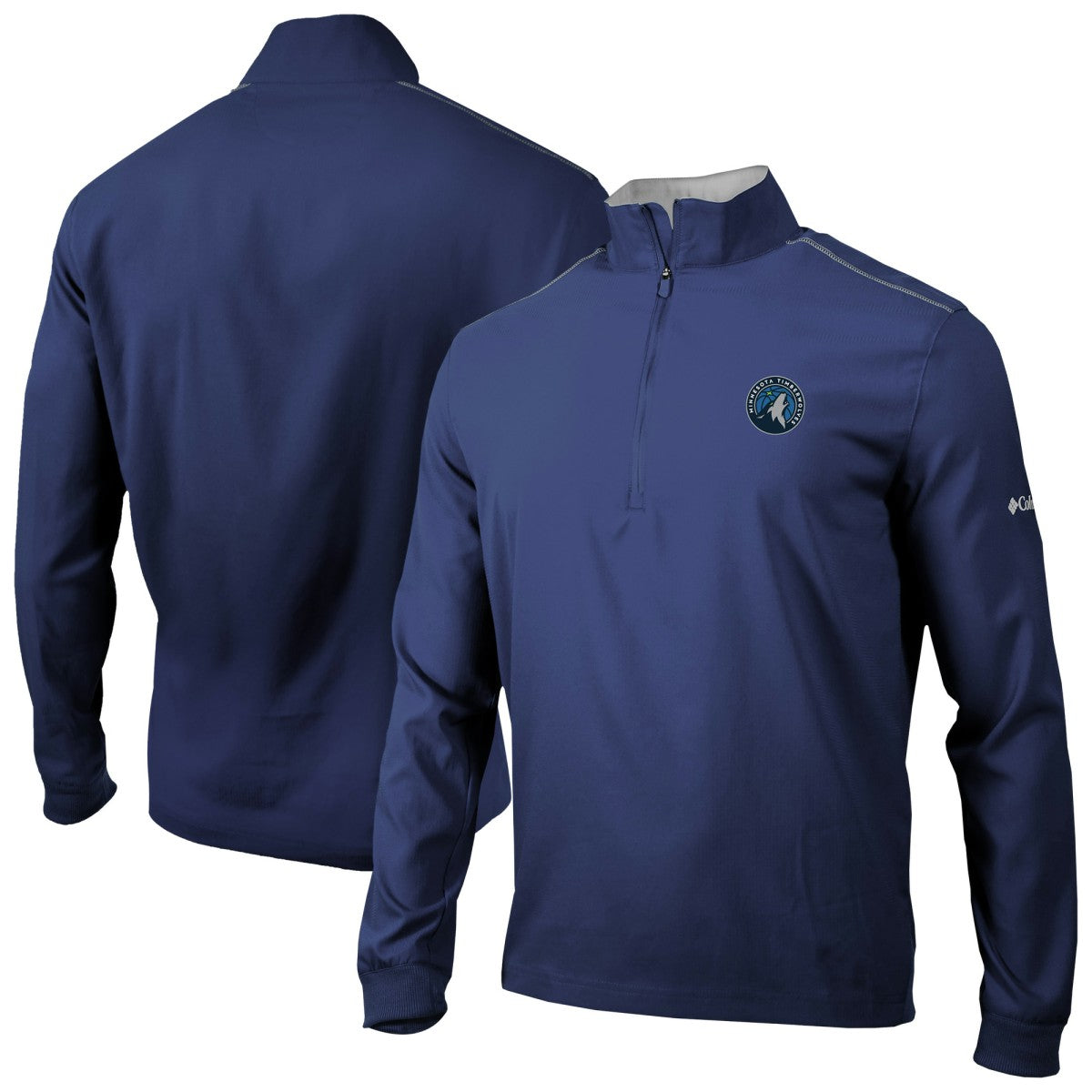 Minnesota Timberwolves Omni-Wick Bogey's Paradise Quarter-Zip Top - Navy | Columbia discount