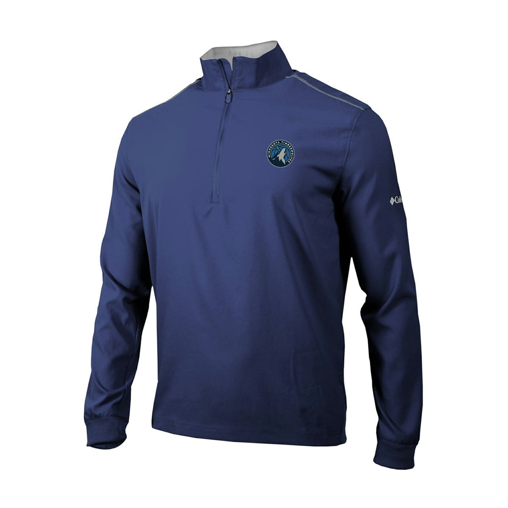 Minnesota Timberwolves Omni-Wick Bogey's Paradise Quarter-Zip Top - Navy | Columbia discount