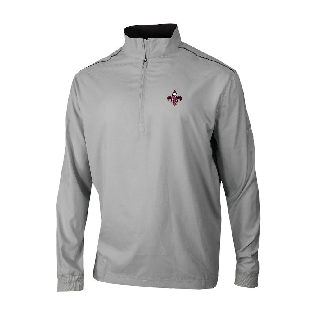 New Orleans Pelicans Omni-Wick Bogey's Paradise Quarter-Zip Top - Gray | Columbia outlet