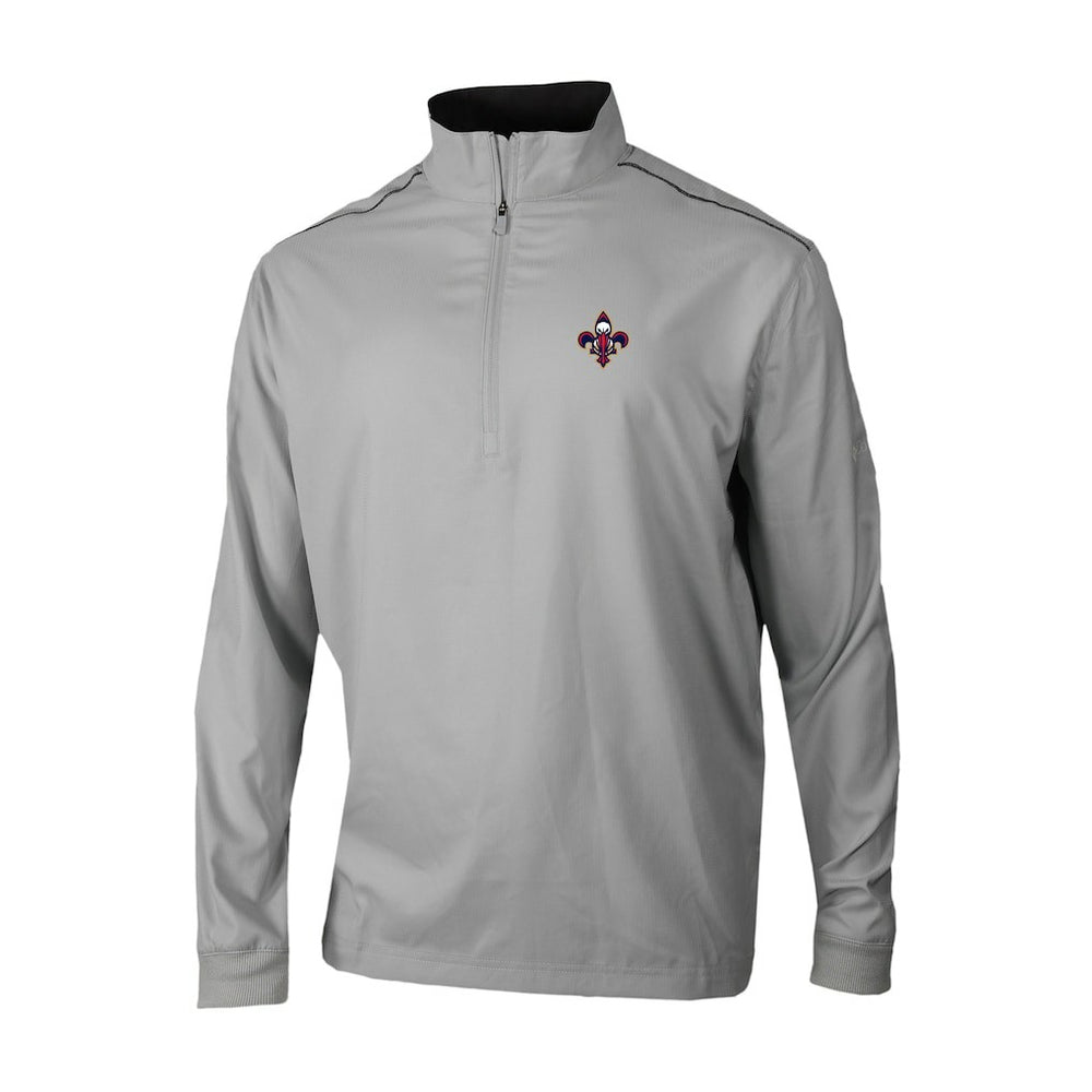 New Orleans Pelicans Omni-Wick Bogey's Paradise Quarter-Zip Top - Gray | Columbia outlet