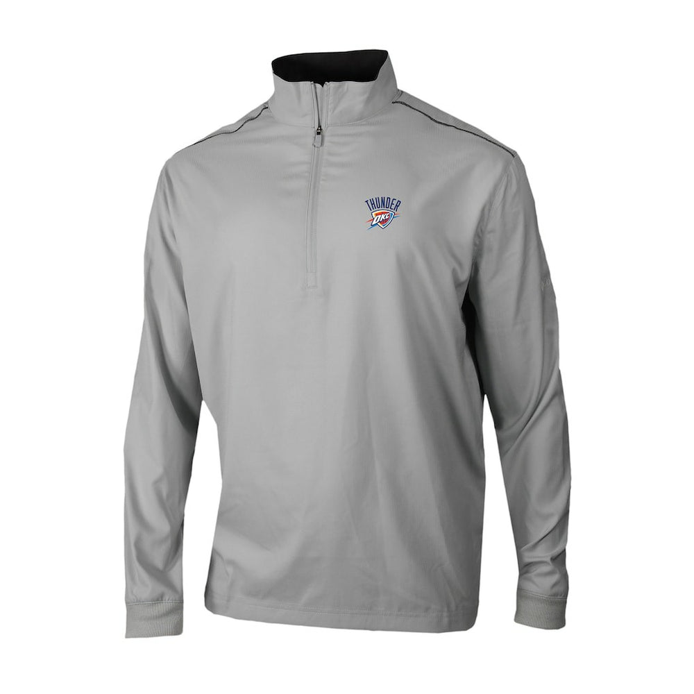Oklahoma City Thunder Omni-Wick Bogey's Paradise Quarter-Zip Top - Gray | Columbia discount