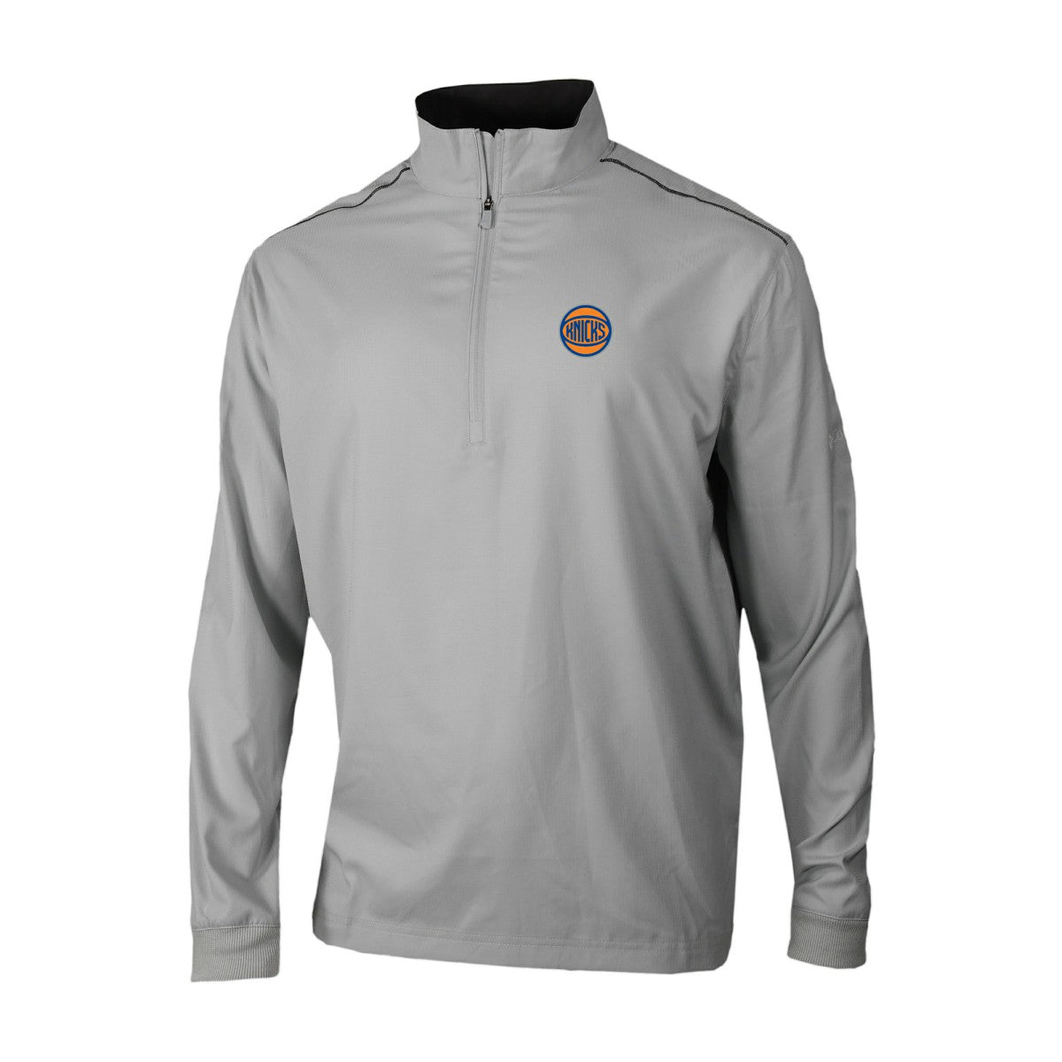 New York Knicks Omni-Wick Bogey's Paradise Quarter-Zip Top - Gray | Columbia sale