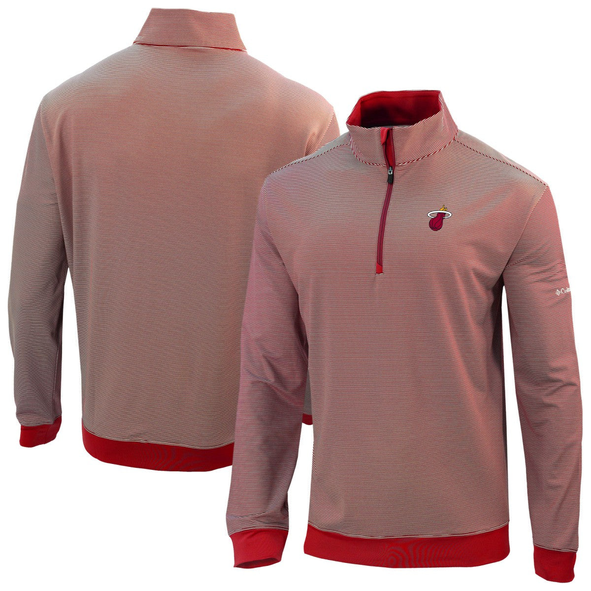Miami Heat Omni-Wick Even Lie Quarter-Zip Top - Red | Columbia online