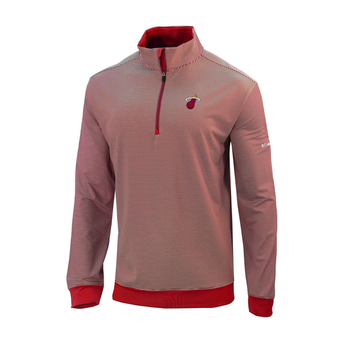 Miami Heat Omni-Wick Even Lie Quarter-Zip Top - Red | Columbia online