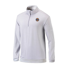 New York Knicks Omni-Wick Even Lie Quarter-Zip Top - Gray/White | Columbia on sale
