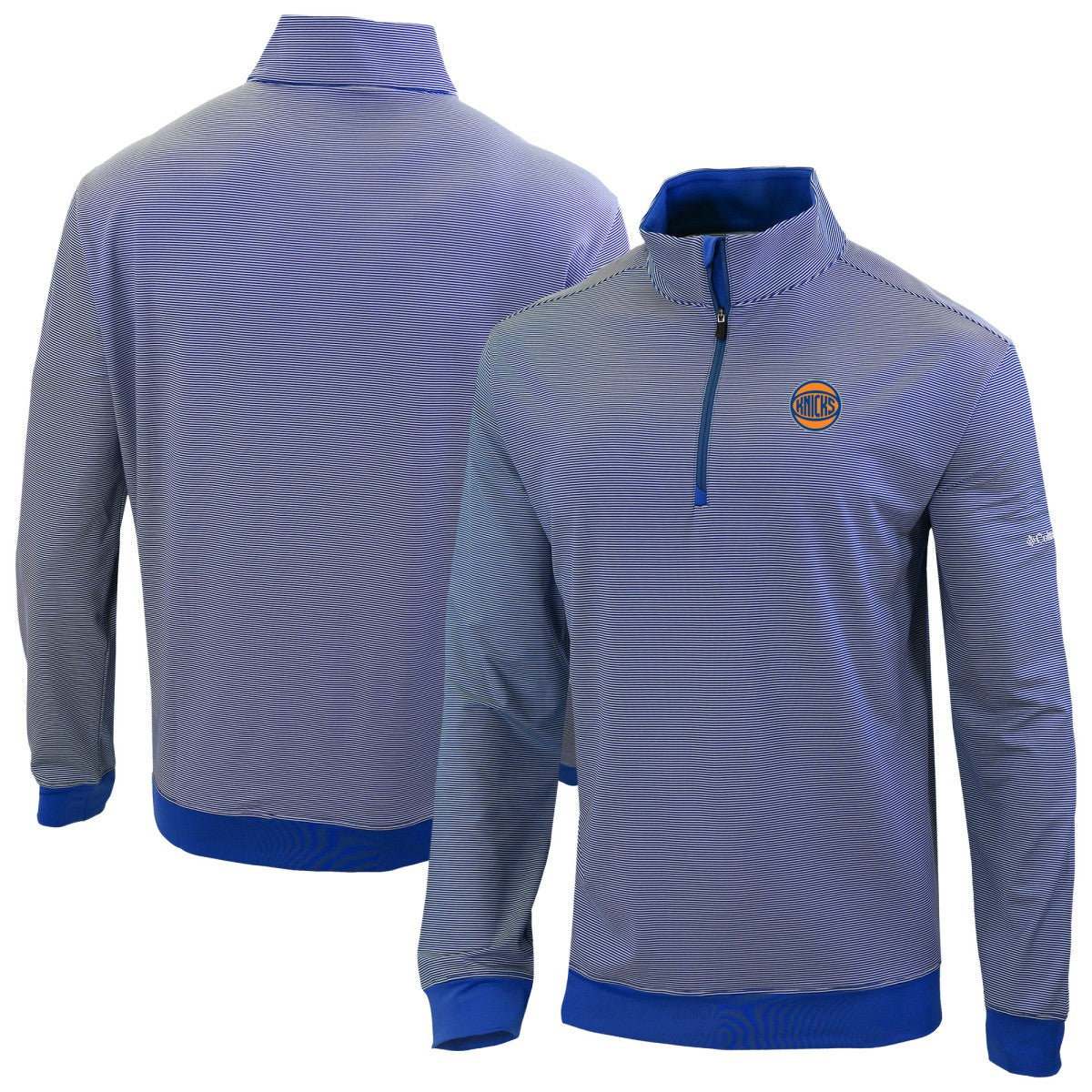 New York Knicks Omni-Wick Even Lie Quarter-Zip Top - Blue | Columbia cheap
