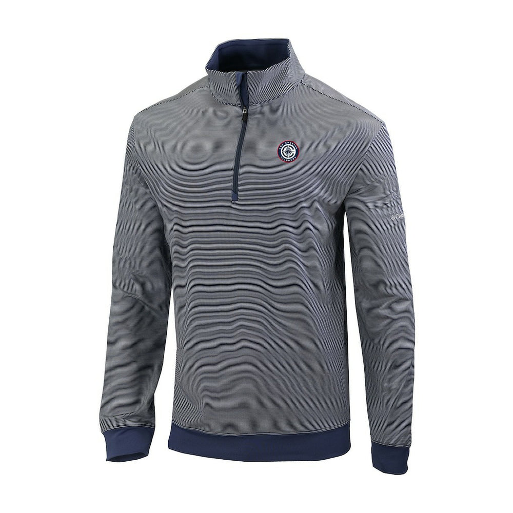LA Clippers Omni-Wick Even Lie Quarter-Zip Top - Navy | Columbia on sale