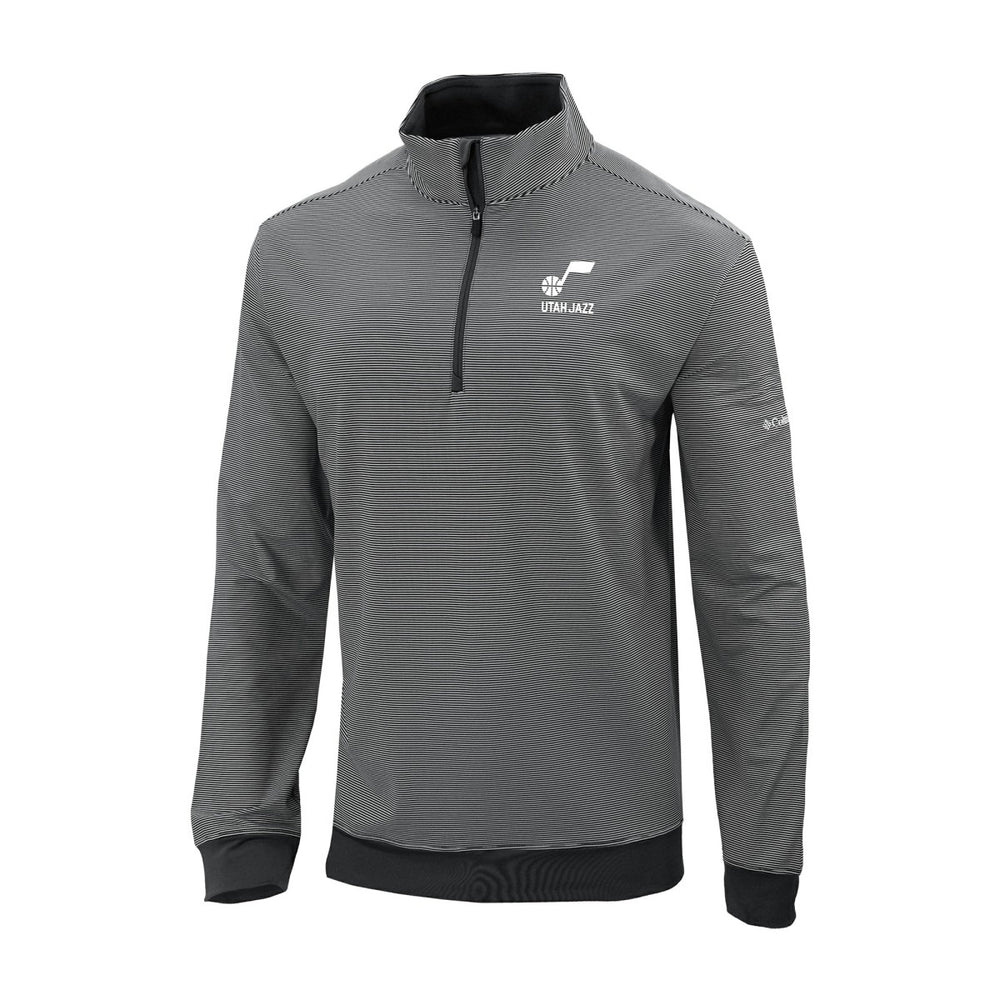 Utah Jazz Omni-Wick Even Lie Quarter-Zip Top - Black | Columbia discount