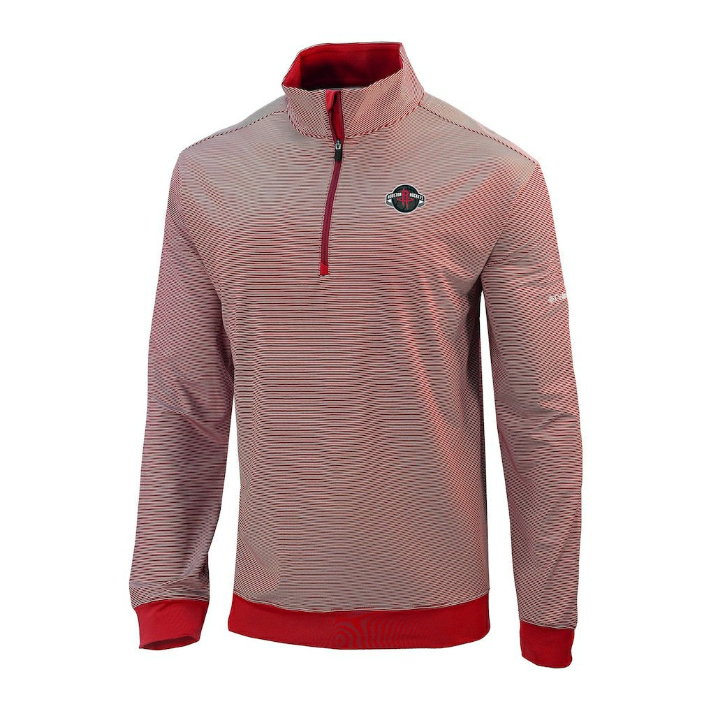 Houston Rockets Omni-Wick Even Lie Quarter-Zip Top sale - Red | Columbia cheap