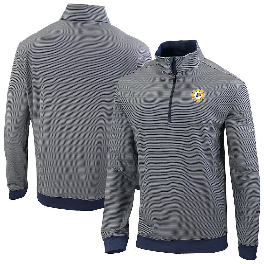 Indiana Pacers Omni-Wick Even Lie Quarter-Zip Top - Navy | Columbia for sale