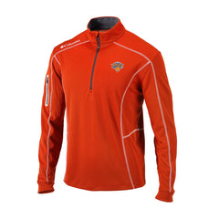 New York Knicks Omni-Wick Shotgun Quarter-Zip Jacket - Orange | Columbia sale